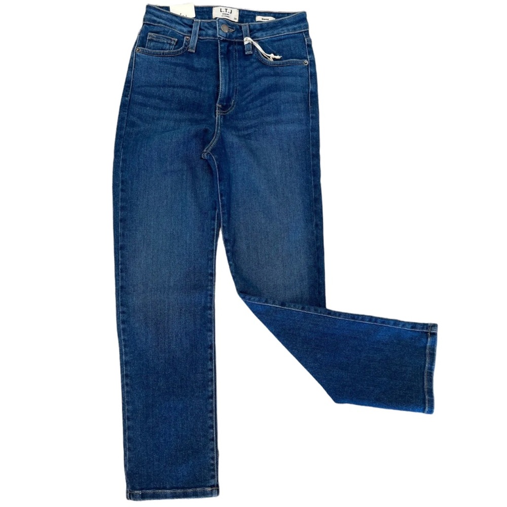 LTJ High Rise Denim Straight Leg